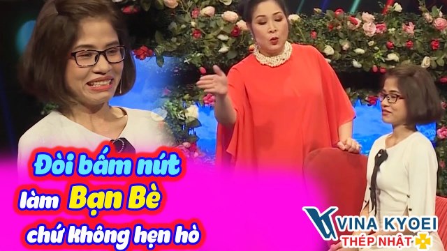 Bó Tay Với Cô Gái Đòi Bấm Nút Để Làm Bạn Bè Chứ Không Hẹn Hò Khiến Cả Trường Quay Choáng Váng | BMHH