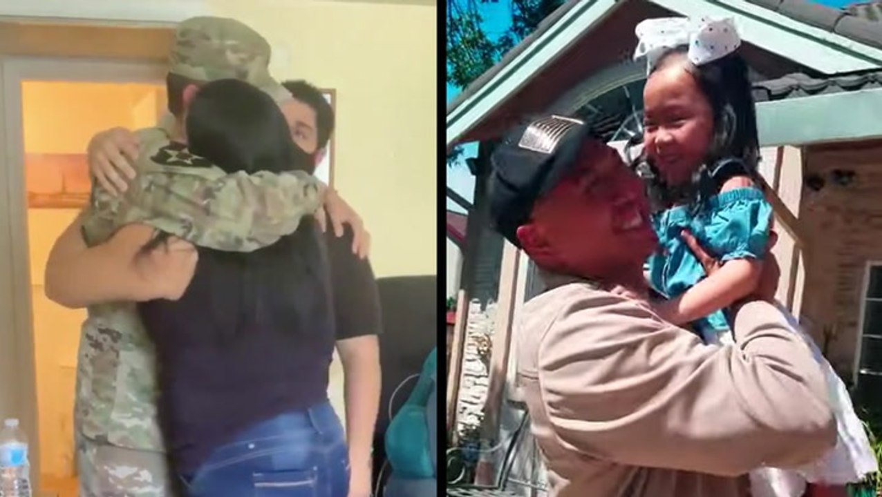 Family Members Didn't Expect These Sweet Military Homecomings