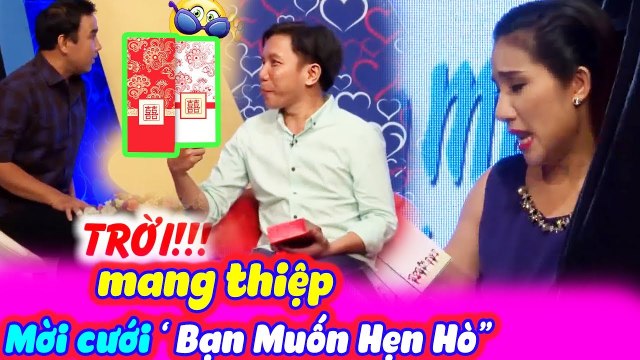 Choáng Váng Với Chàng Làm Thiệp Mời Cưới Bạn Muốn Hẹn Hò Khiến Cát Tường Bất Ngờ | BMHH Tập 163