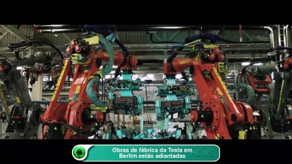 Obras de fábrica da Tesla em Berlim estão adiantadas