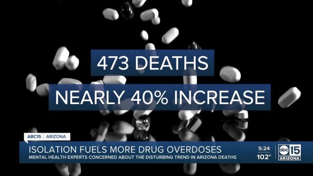 Isolation fuels more drug overdoses