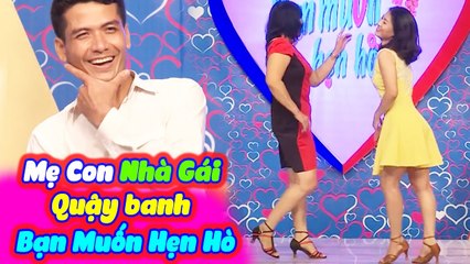 Cát Tường Trầm Trồ Với Mẹ Con Nhà Gái Quẩy Cha Cha Cha Tại Sân Khấu Bạn Muốn Hẹn Hò | BMHH Tập 205