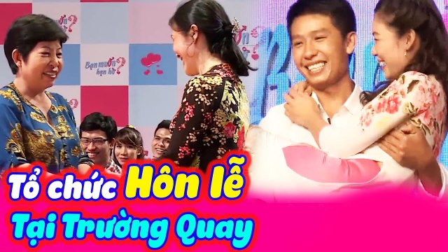 Cả Trường Quay Vỡ Òa Với Màn Đính Ước Hôn Lễ Của Hai Bà Sui Tại Bạn Muốn Hẹn Hò | BMHH Tập 223