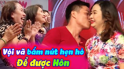 Cả Trường Quay Cười Rớt Hàm Với Cặp Đôi Vội Vã Bấm Nút Hẹn Hò Để Được Hôn | BMHH Tập 230