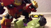 LEGO Hulkbuster VS Hulk Boss Fight Battle Marvel Avengers Age of Ultron