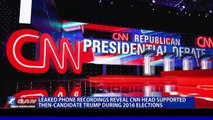 Leaked phone recordings reveal CNN head supported then-candidate Trump during 2016 elections