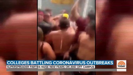 College Parties Raise New Fears For Coronavirus Spread