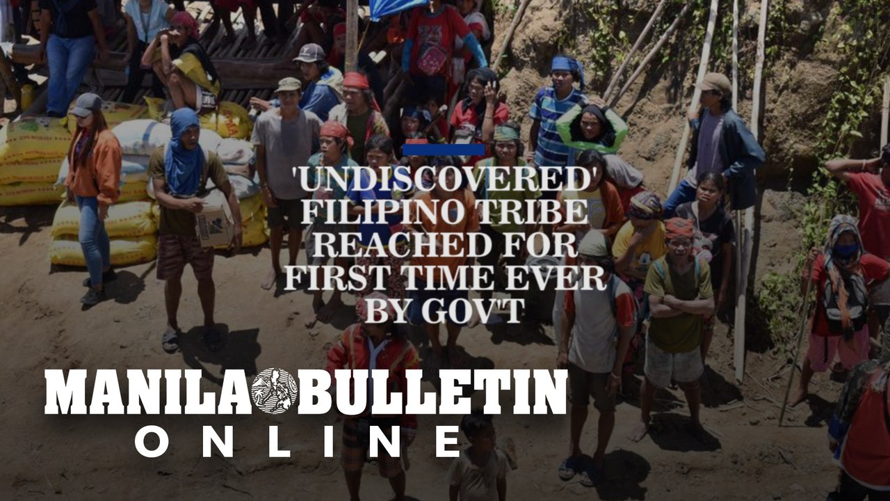 LOOK! ‘Undiscovered’ Filipino tribe reached for first time ever by government
