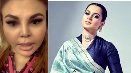 Kangana Ranaut पर जमकर गरजी Rakhi Sawant, video बनाकर कहा रावण; Watch video |FilmiBeat