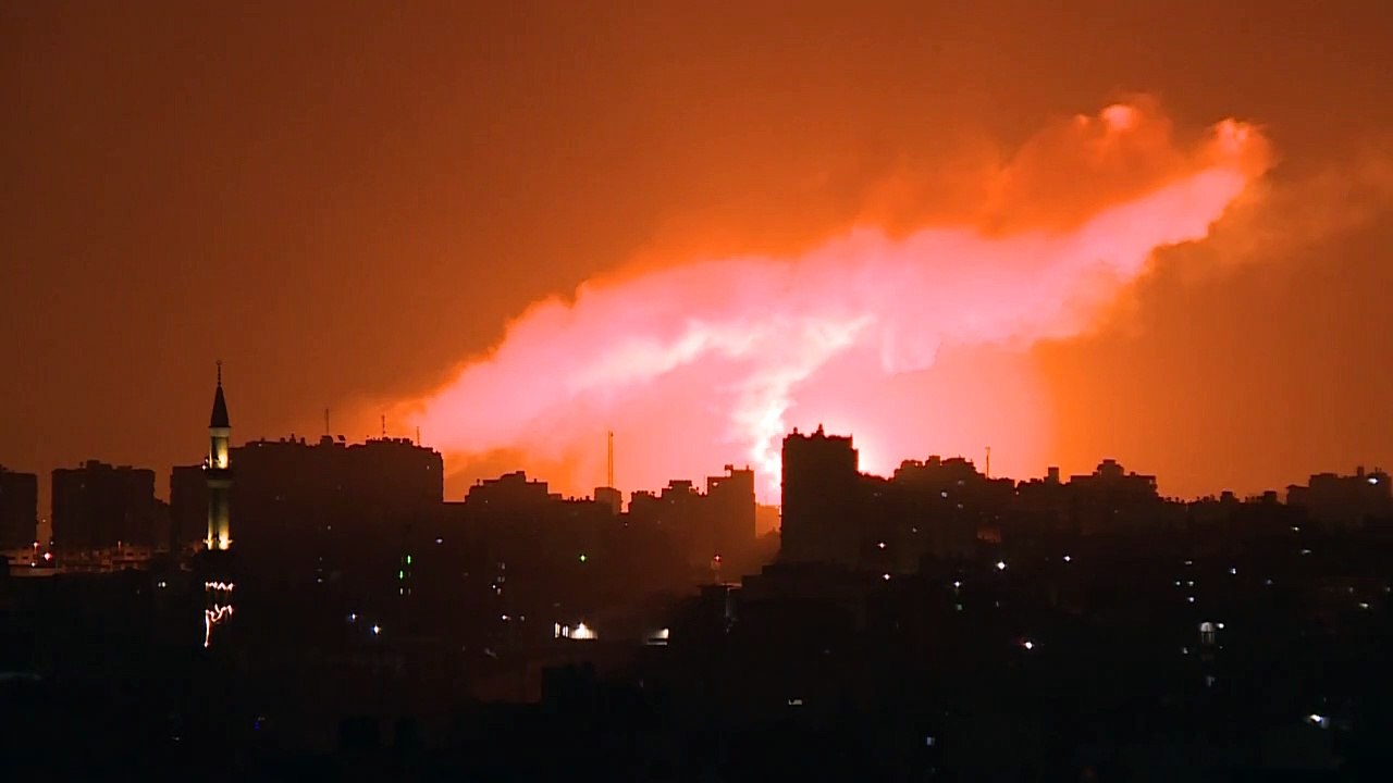 Israel bombardea Gaza tras lanzamientos de cohetes contra su territorio