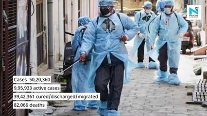 India's COVID-19 tally crosses 50-lakh mark