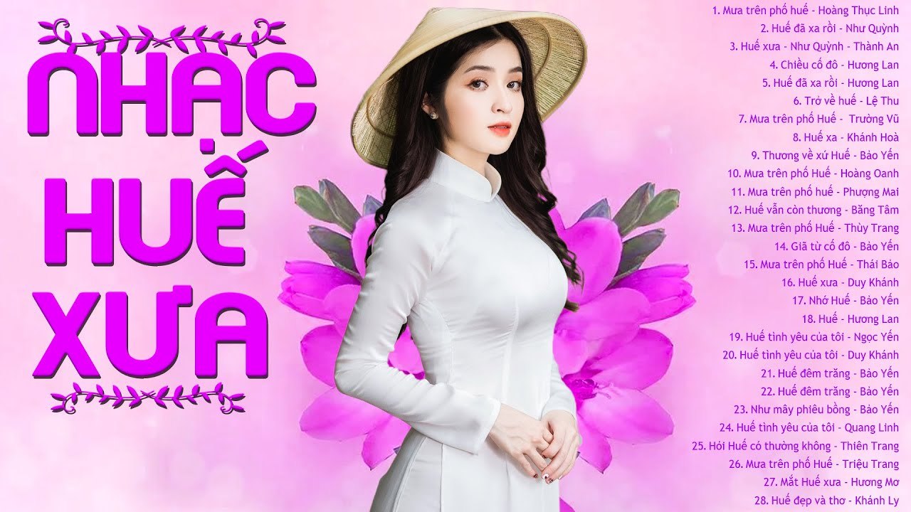 Liên Khúc MƯA TRÊN PHỐ HUẾ - Nhạc Huế Trữ Tình Xưa Ngọt Ngào Ru Ngủ Hàng Triệu Đôi Tai