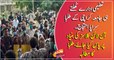 Karachi University students protest against semester examinations