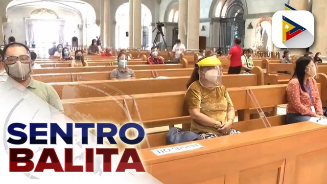Manila Cathedral, muling binuksan sa publiko; mahigpit na health protocols, ipinatutupad