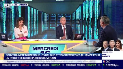 Michel Paulin (OVHcloud) : OVHcloud et T-Systems font alliance pour un projet de cloud public souverain - 16/09