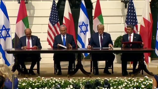 Israel normaliza relaciones con Emiratos Árabes y Bahrein y Trump se apunta el tanto