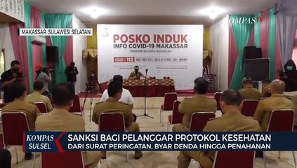 Sanksi Bagi Pelanggar Protokol Kesehatan Di Makassar