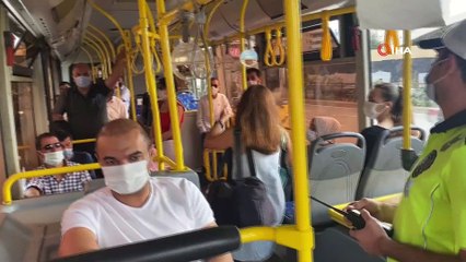 İstanbul'da toplu taşıma denetimi