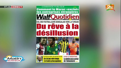 MATIN BONHEUR DU 16 SEPTEMBRE 2020 AVEC ASTOU DIONE ET FATIMA SYLLA