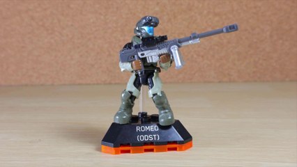 Mega Bloks HALO: Heroes Series #2 Romeo (ODST) | DOOM Construx Review