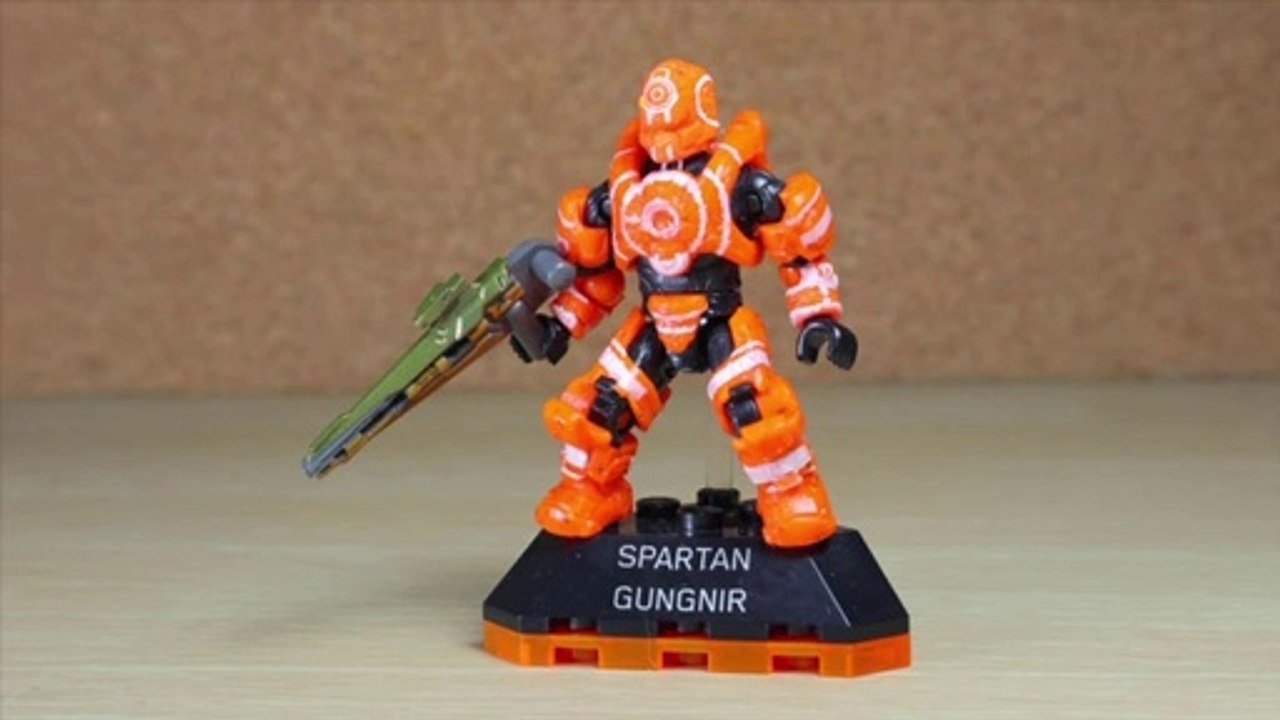 Mega Bloks HALO: Heroes Series #2 Spartan Gungnir | DOOM Construx Review