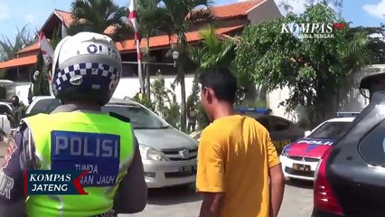 Razia Protokol Kesehatan di Jalur Utama Semarang-Solo