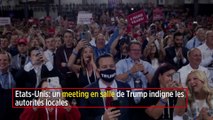 Etats-Unis: un meeting en salle de Trump indigne les autorités locales