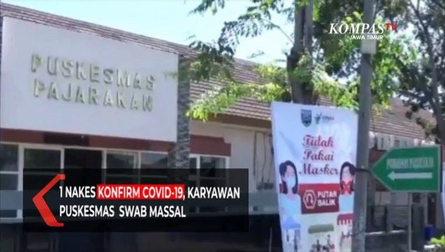 1 Nakes Terkonfirmasi Covid-19, Karyawan Puskesmas di Probolinggo Swab Massal