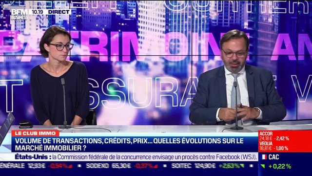 Le club BFM immo (1/2): Volume de transactions, crédits, prix... quelles évolutions sur le marché immobilier ? - 16/09