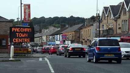 Traffic chaos through Padiham caused by temporary traffic lights put in place