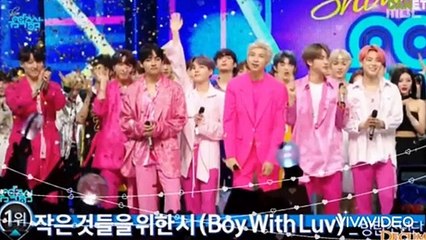 BTS tiếp tục phá đảo Music Core với điểm số tuyệt đối