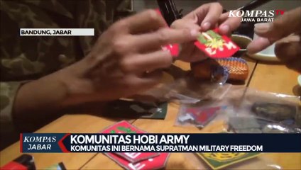 Kegiatan Komunitas Penggemar Militer di Bandung