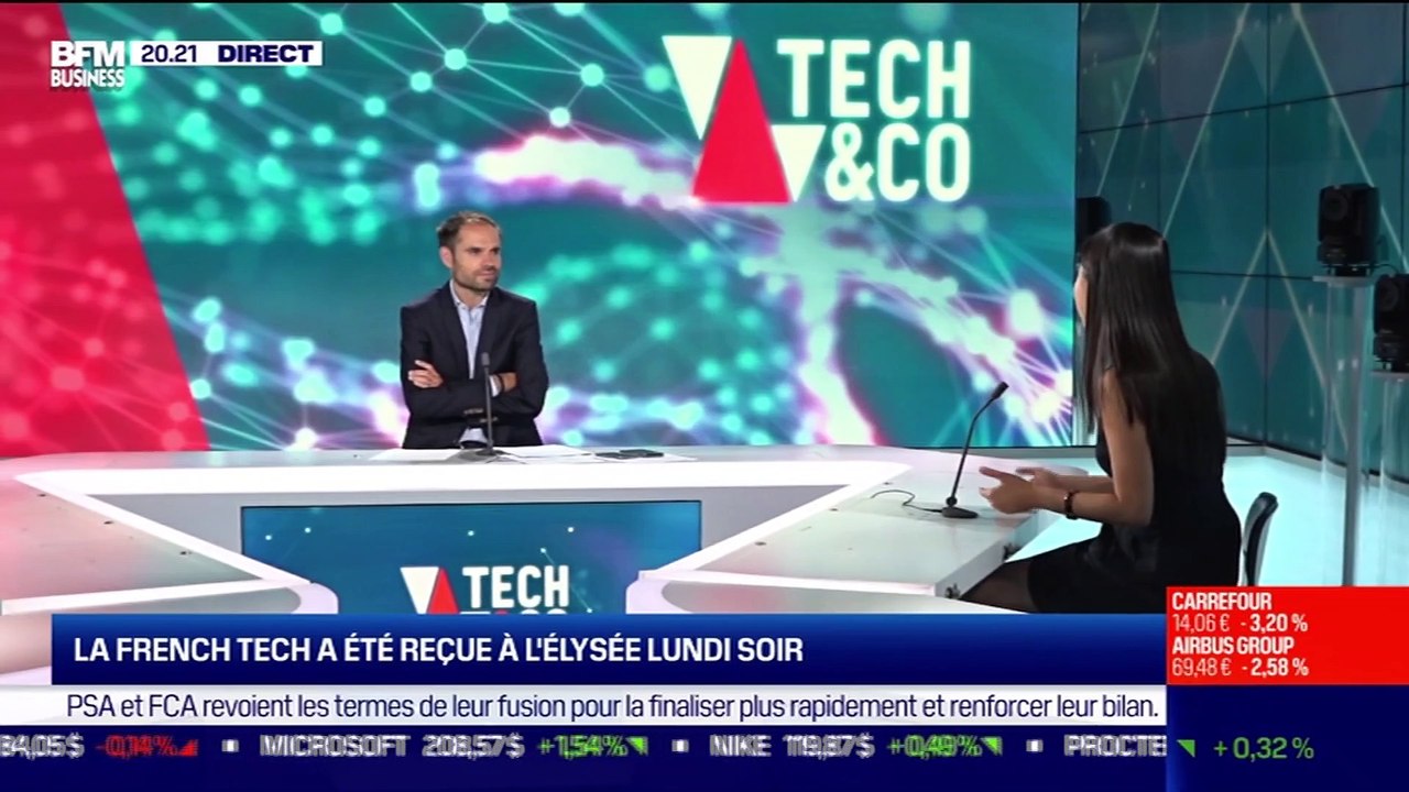 Kat Borlongan (French Tech) : La French Tech a été reçue à l'Elysée lundi soir - 15/09