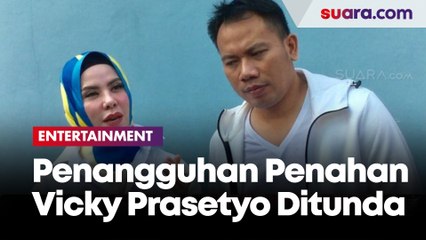 Karena Hal Ini Penangguhan Penahan Vicky Prasetyo Ditunda