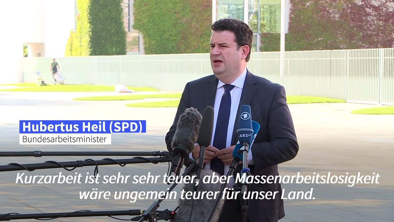 Bundeskabinett beschließt Verlängerung von Kurzarbeitergeld