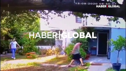 Halil Sezai'nin yaşlı adama saldırdığı görüntüler kamerada