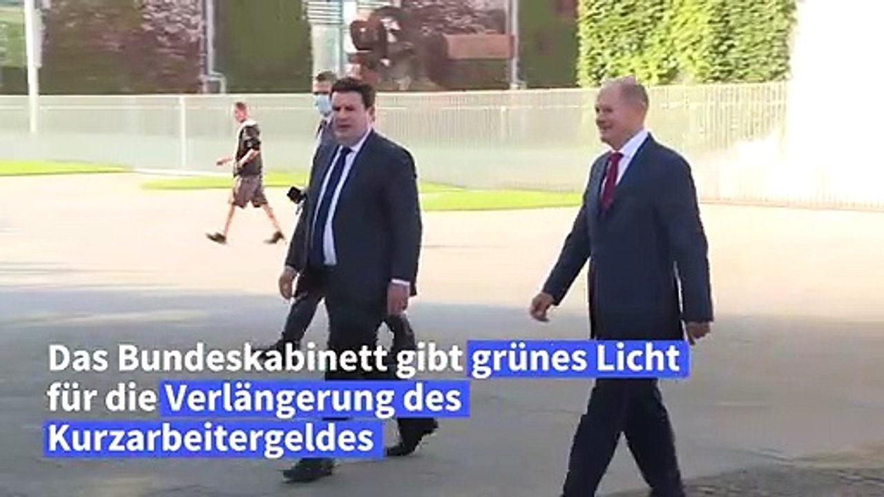 Bundeskabinett beschließt verlängerung von kurzarbeitergeld