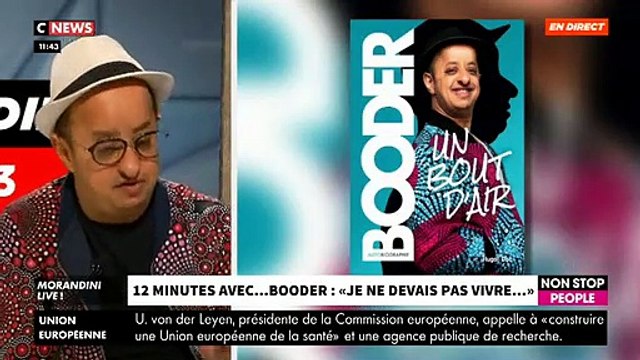 EXCLU - Booder dans Morandini Live : Non, je suis atteint d'aucune maladie génétique contrairement à ce que disent les gens ! - VIDEO