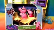 Peppa Pig Buggy Car Adventure Play Doh Muddy Puddles With Peppa Pig Theme Song George Mummy Daddy