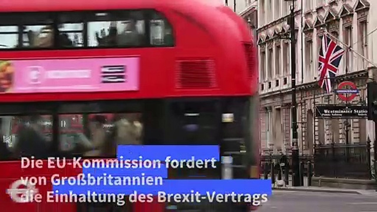 Von der Leyen: Briten müssen Brexit-Deal einhalten
