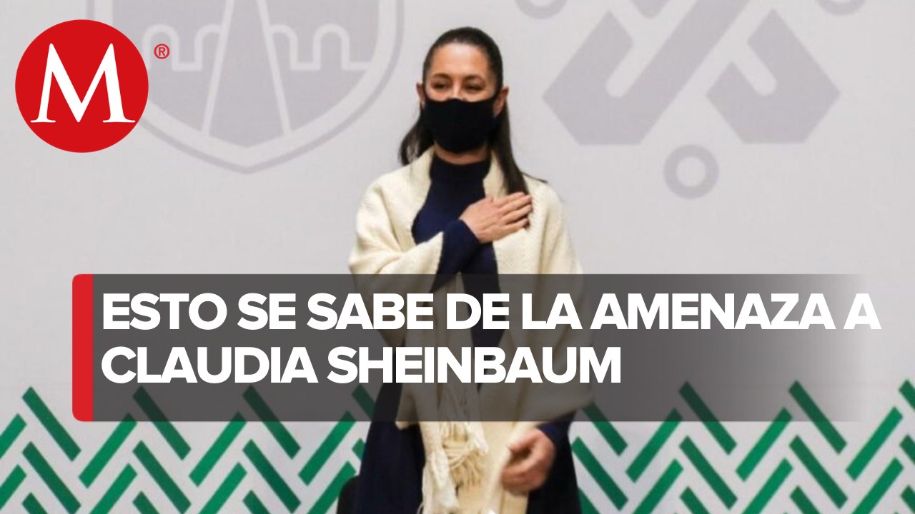 Investigan domicilio por presunta amenaza contra Claudia Sheinbaum