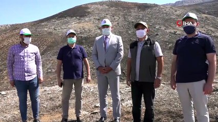 Beydağı’nda küle dönen 3 bin fidanın yerine yenileri dikilecek