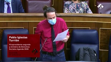 Pablo Iglesias acorrala a la propiedad privada: promueve la okupación desde el propio Congreso