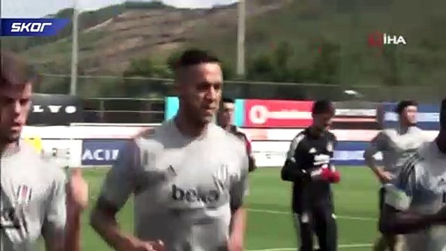 Josef de Souza Beşiktaş'ta ilk idmanına çıktı