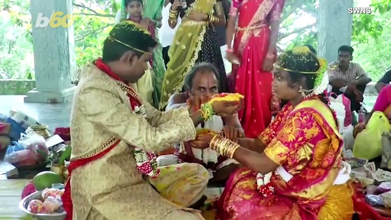 Monkeying Around! A Bride Let Out Quite a Screa...