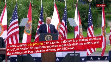 Coronavirus : Trump assure qu'un vaccin sera prêt dans un mois