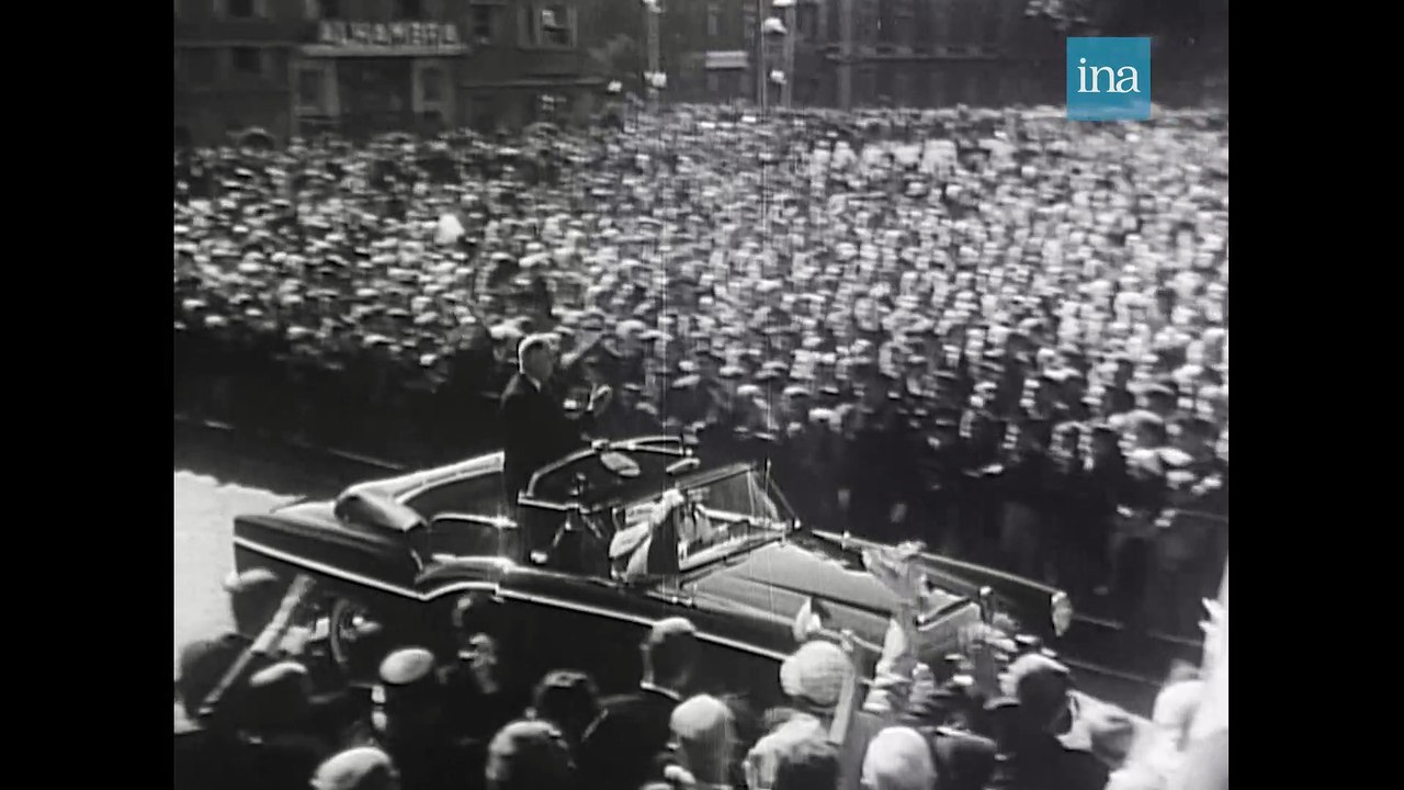 Visite du général de Gaulle, président de la République, dans le Pas-de-Calais, 24 septembre 1959 : Arras