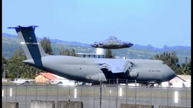 UFO Sightings Air Force Flying Saucer_ Incredible Footage Drones or UFOs_ Jan 22, 2012