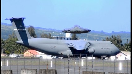 UFO Sightings Air Force Flying Saucer_ Incredible Footage Drones or UFOs_ Jan 22, 2012