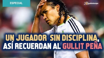 ‘Un jugador de malos hábitos' y sin disciplina, así recuerdan al Gullit Peña